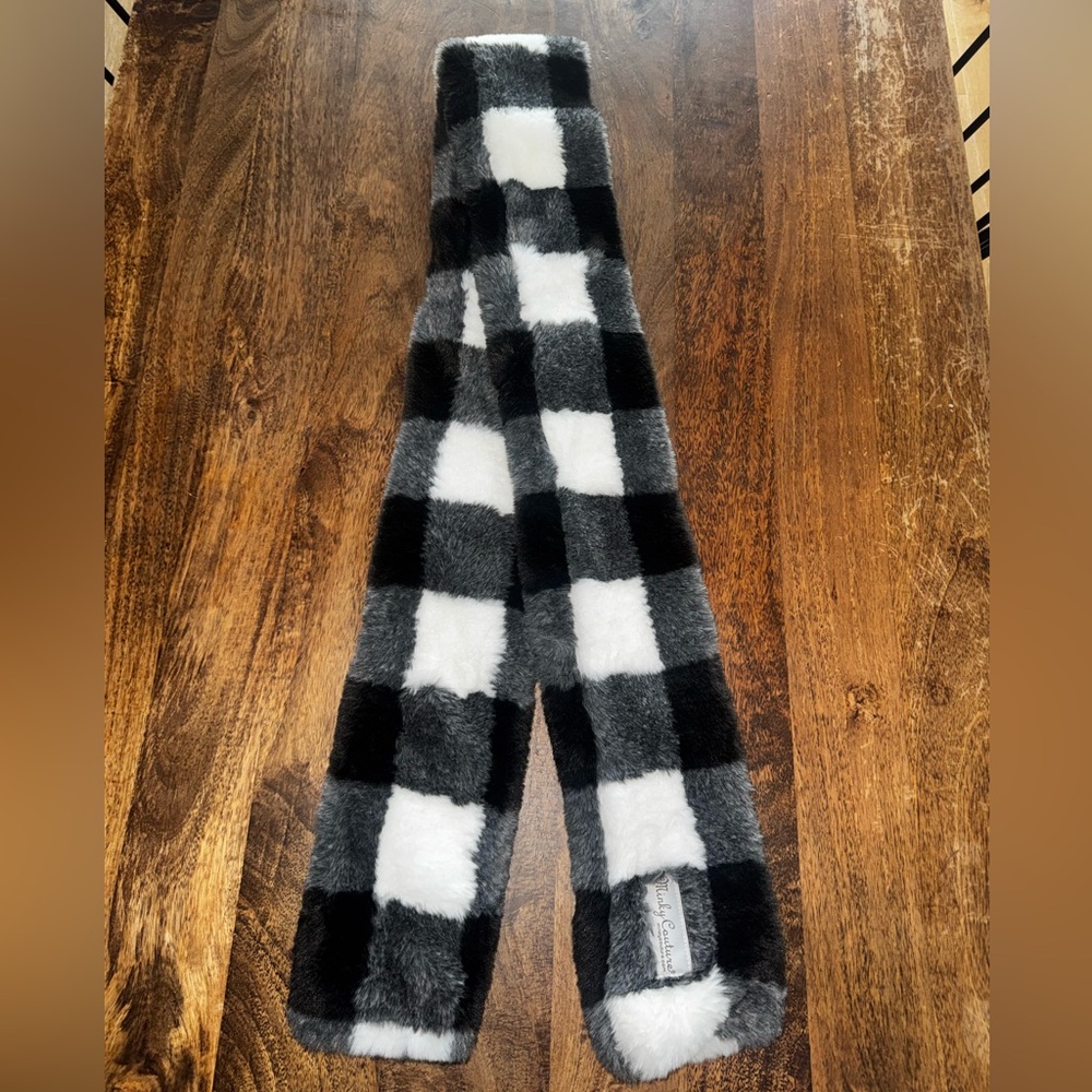 So Soft Minky Couture Checkered Scarf